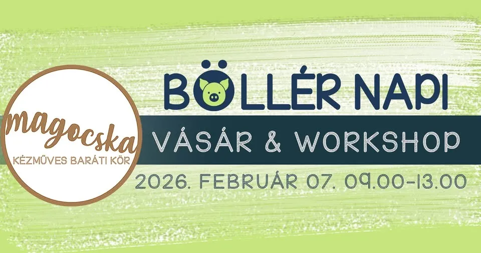 Böllér napi Mini Magocska vásár & workshop